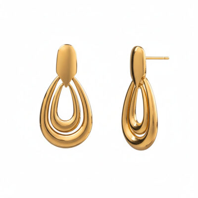Σκουλαρίκια Gold Drops