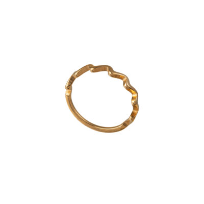 Δαχτυλίδι Gold wave