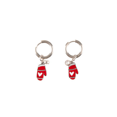 Σκουλαρίκια Red gloves